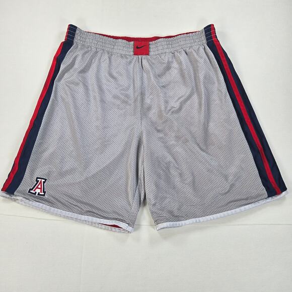 Vintage‎ Nike Team Arizona Wildcats Reversible Basketball Shorts Men's Size XL - Picture 7 of 9
